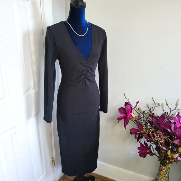 ZARA OTTOMAN KNIT DRESS NWT - Picture 7 of 16